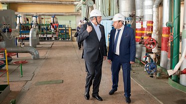"Сергей Грачев побывал на  Сакмарской ТЭЦ"